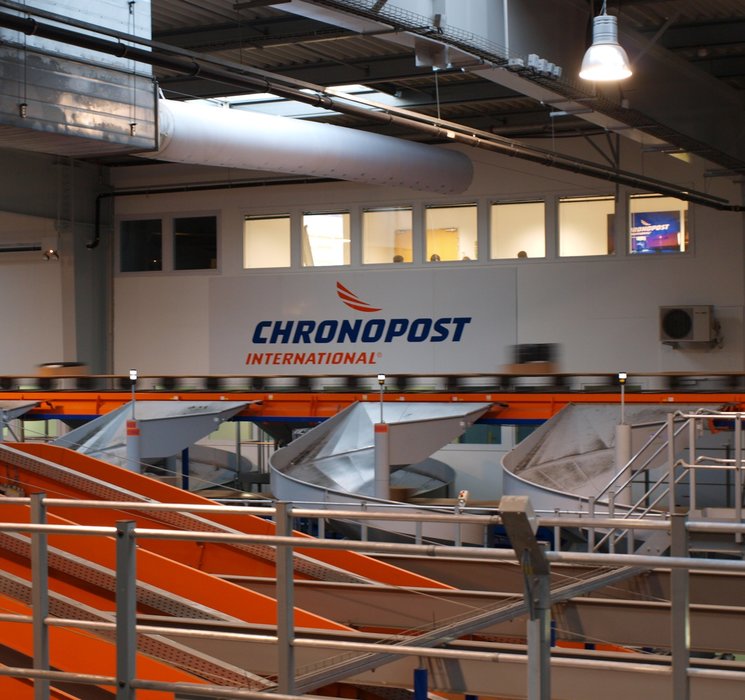 Sistema de acionamento Nord instalado no maior centro da Chronopost